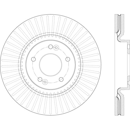 Premium Brake Rotor,120.50038